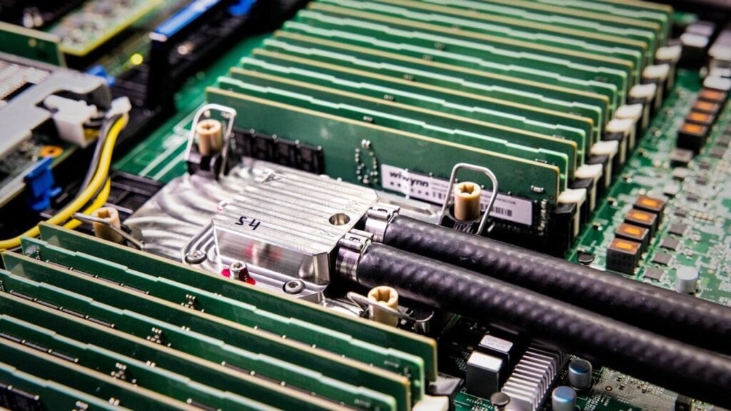 Water and Electricity in UK Data Centres - acrossai.co.uk banks of memory
