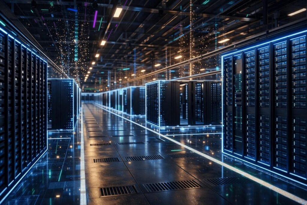 data centre blue